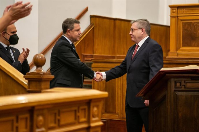 Archivo - Fernando Andújar toma posesión como nuevo presidente de la Cámara de Cuentas de C-LM