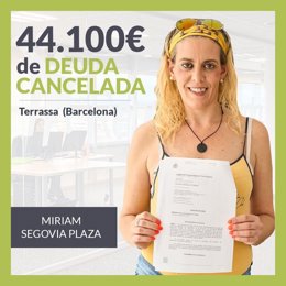 Exonerada con Repara tu Deuda.