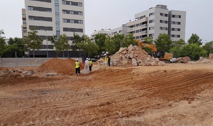 Inicio de las obras de la promoción Patmos de Aedas Homes en Vilanova i la Geltrú (Barcelona)