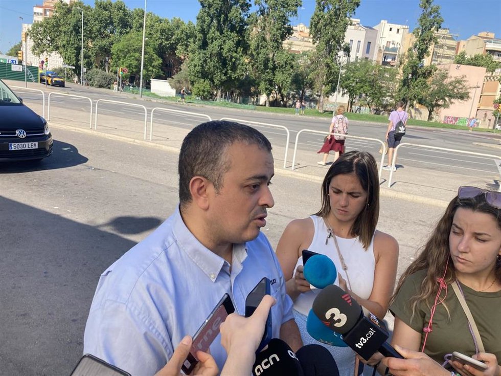 El portavoz de Élite Taxi, Tito Álvarez.