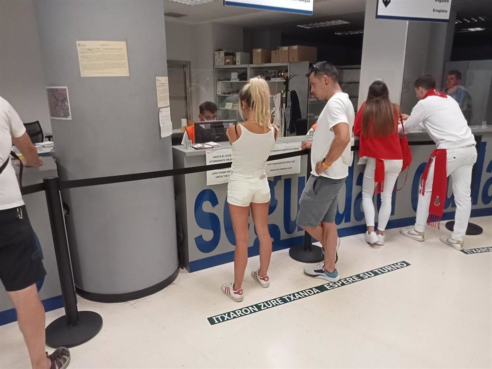Oficina de objetos perdidos.