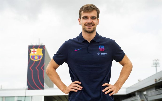 El nuevo jugador del Bara de hockey patines Marc Grau