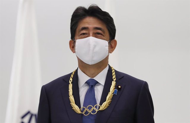 Archivo - El ex primer ministro de Japón Shinzo Abe