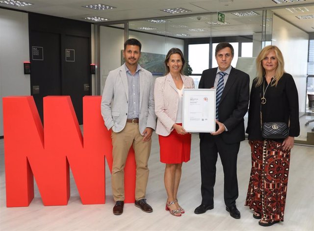 DCN obtiene la certificación que acredita la excelencia en la metodología técnica BIM, que ahorra tiempos y sobrecostes asociados al proyecto Madrid Nuevo Norte.