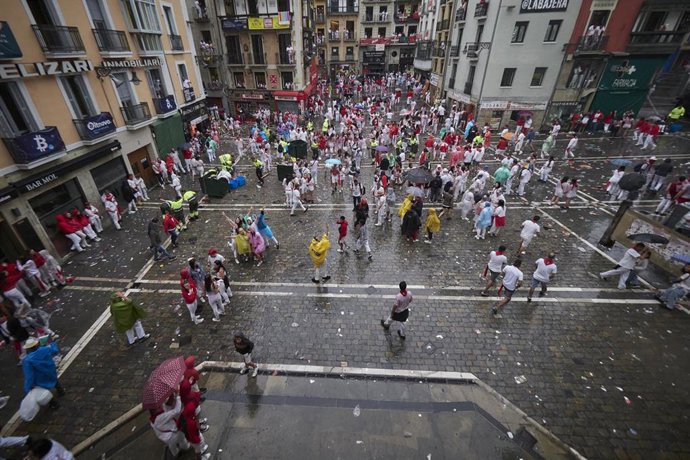 Arrancan las Fiestas de San Fermín 2022  con el chupinazo