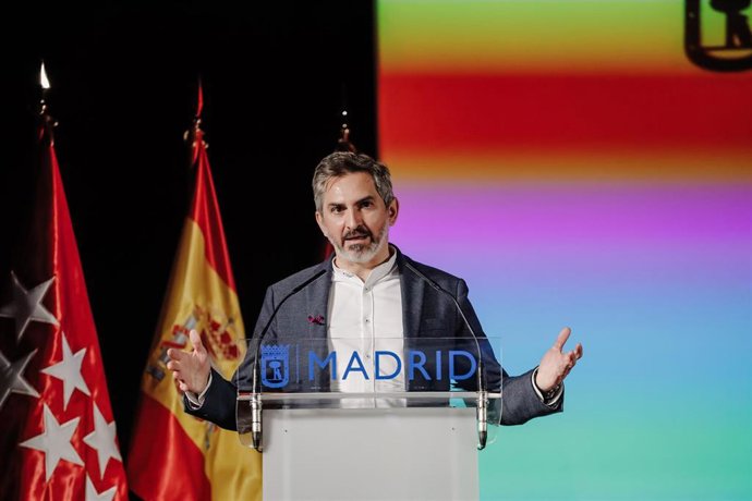 Archivo - El delegado de Familias, Igualdad y Bienestar Social del Ayuntamiento de Madrid, Pepe Aniorte.