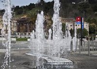 El Ayuntamiento de Bilbao instala siete fuentes provisionales por las altas temperaturas de esta semana