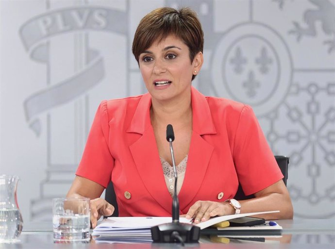 La ministra Portavoz, Isabel Rodríguez, comparece tras la reunión del Consejo de Ministros en Moncloa, a 11 de julio de 2022