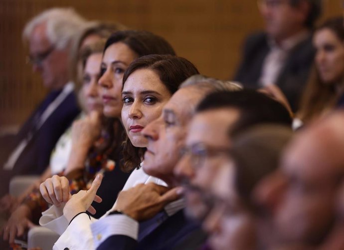 La presidenta de la Comunidad de Madrid, Isabel Díaz Ayuso