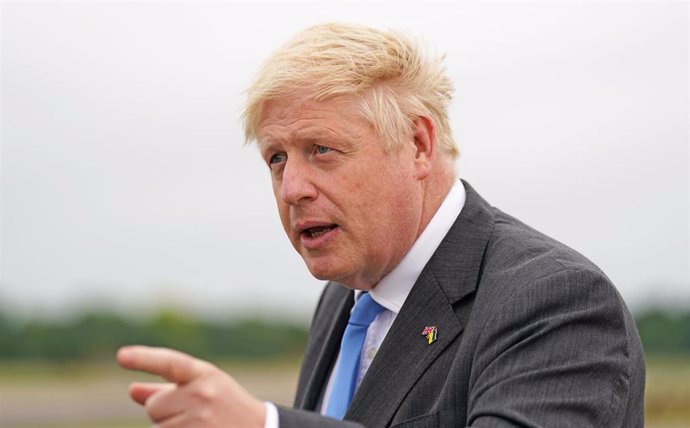 El primer ministro de Reino Unido, Boris Johnson