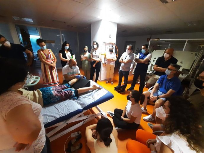 Una de las sesiones de formación organizadas por el AGS Sur de Córdoba.