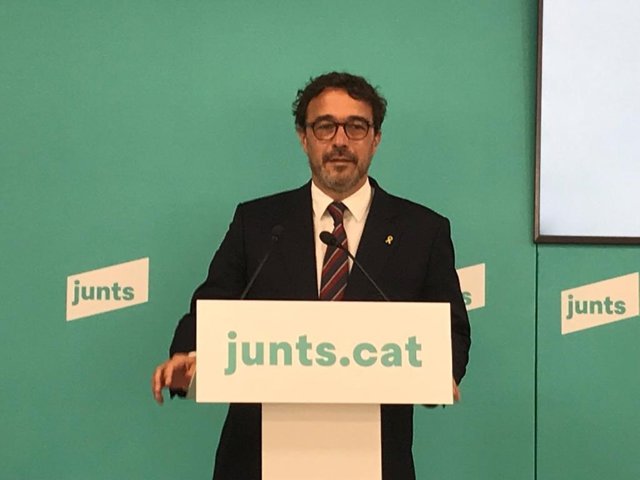 El portaveu de Junts, Josep Rius