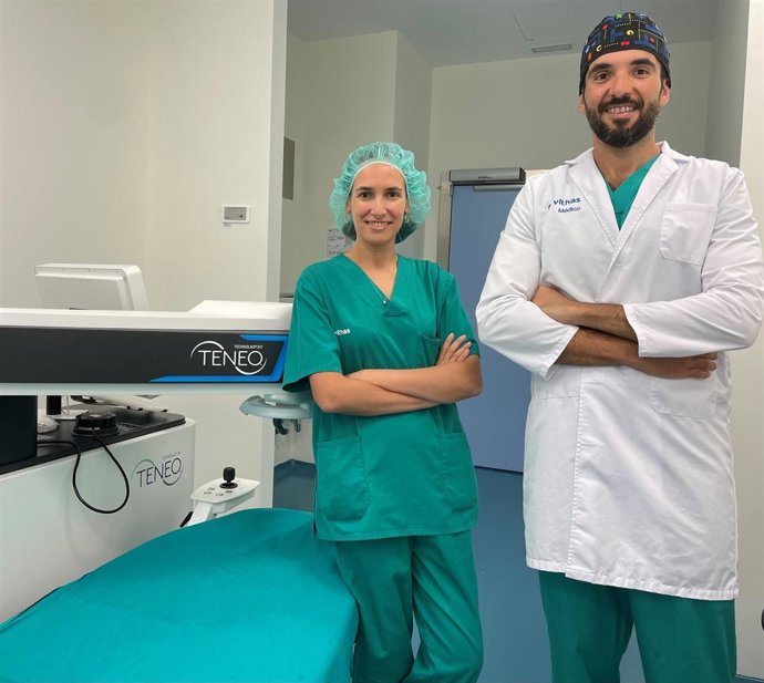 Especialistas en oftalmología del Hospital Vithas Granada.