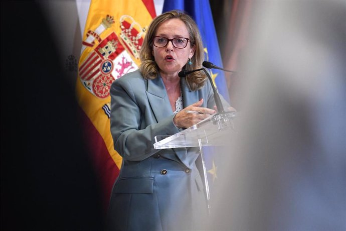 La vicepresidenta primera y ministra de Asuntos Económicos y Transformación Digital, Nadia Calviño.