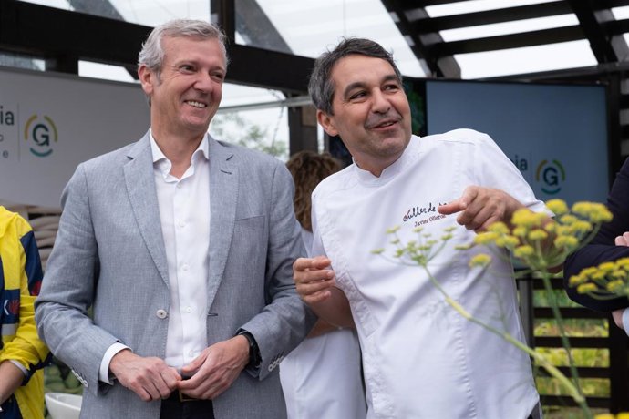 Rueda participa en la presentación de 'Galicia destino sostible'. Restaurante Culler de Pau (O Grove).