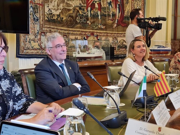 El consejero Joaquín Olona en la Conferencia Secrorial celebrada en Madrid