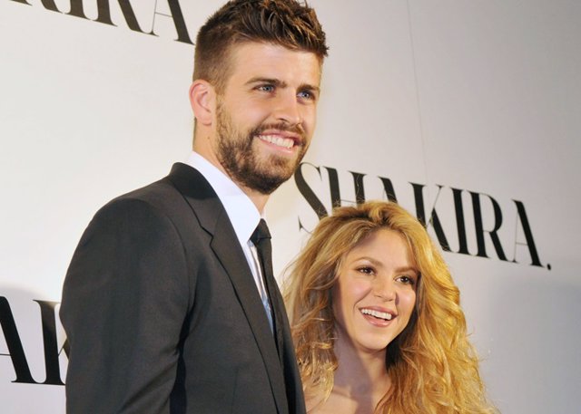 Archivo -    Piqué y Shakira 