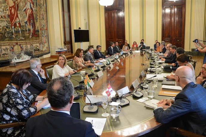 El consejero Alejandro Calvo en la reunión del Consejo Consultivo de Política Agrícola