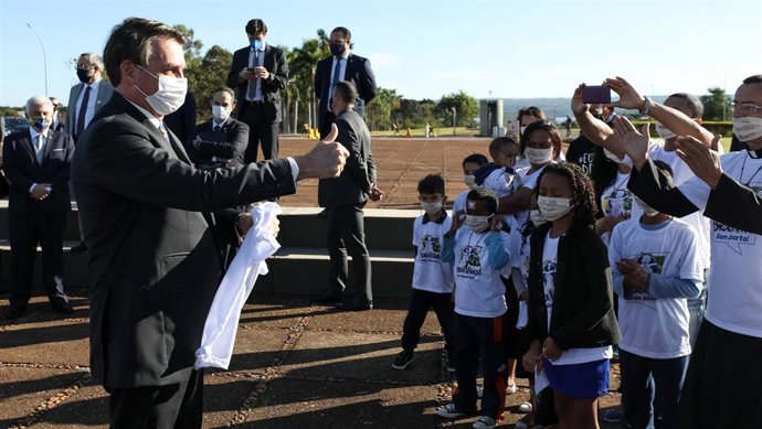 Archivo - El presidente brasileño, Jair Bolsonaro