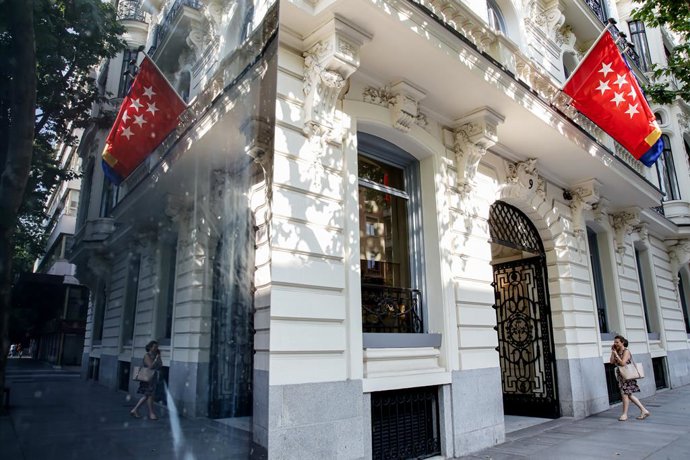 Fachada del Ilustre Colegio de Abogados de Madrid (ICAM), que pasa a llamarse Colegio de Abogacía de Madrid, a 11 de julio de 2022, en Madrid (España). Fundado en el año 1596, el Colegio de Abogados de Madrid ha sido renombrado tras un acuerdo firmado p