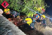 Rescatan a un hombre que se precipitó por unos acantilados de la Cala de Finestrat