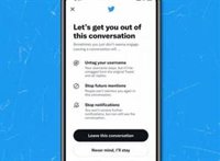 Twitter implementa un botón para controlar menciones y abandonar conversaciones