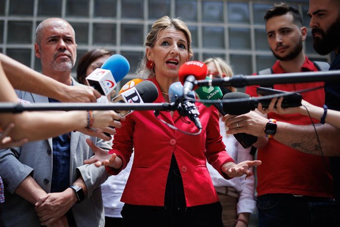 La vicepresidenta segona, Yolanda Díaz