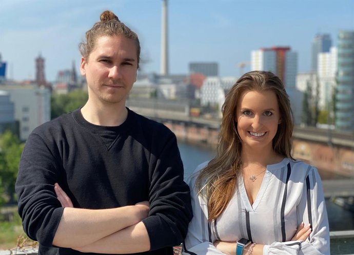 Archivo - Sentryc CPO Hendrik Schüler and CEO Nicole Jasmin Hofmann / Sentryc GmbH