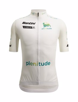 Plenitude, patrocinador del maillot blanco de mejor joven de La Vuelta a España.