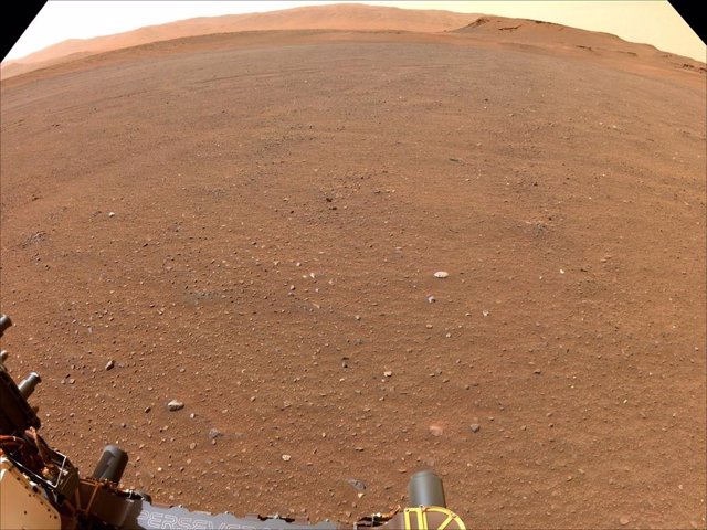 Zona plana en el cráter Jezero idónea para recibir naves destinadas a trasladar muestras de Marte a la Tierra