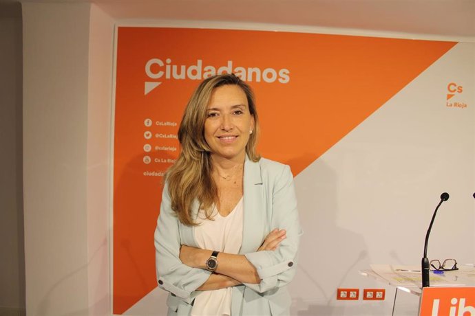 La diputada del Grupo Parlamentario de Ciudadanos (GPCs) La Rioja, Belinda León