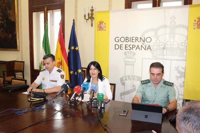 La subdelegación del Gobierno en Granada hace balance de las operaciones contra el cultivo de marihuana.