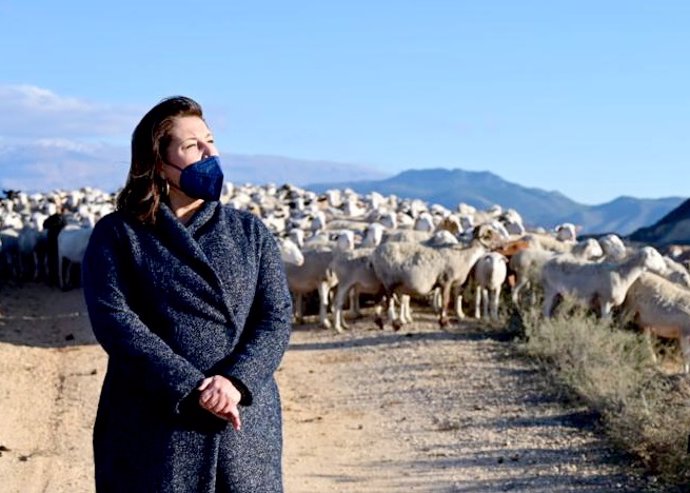 La consejera de Agricultura, Ganadería, Pesca y Desarrollo Sostenible, Carmen  Crespo.