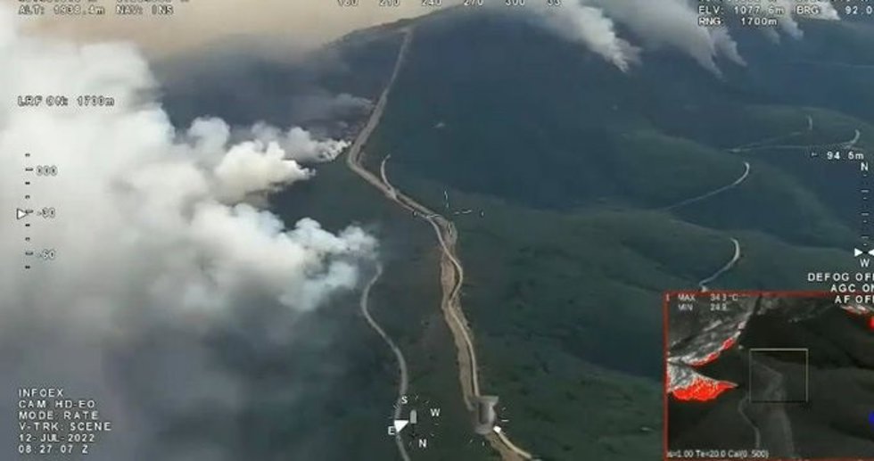 Incendio en Ladrillar