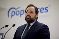 Núñez insiste en pedir a Page que ordene a los diputados del PSOE en el Congreso votar en contra de la Ley de Memoria