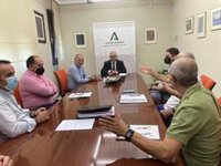 La Junta analiza con vecinos de Cerro Molina y La Manseguilla, en Jaén, soluciones urbanísticas y ambientales