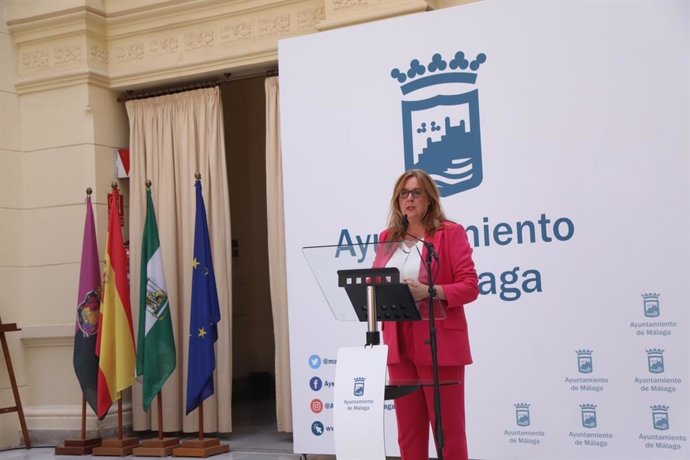 La concejala delegada de Promoción de la Ciudad y Captación de Inversiones, Rosa Sánchez, en rueda de prensa.
