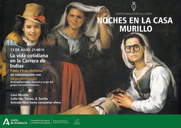 Porgrama de 'Noches en la Casa Murillo'.