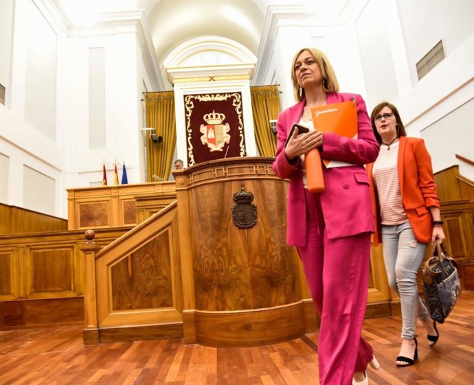 Archivo - La presidenta del Grupo Parlamentario Ciudadanos, Carmen Picazo, en foto de archivo