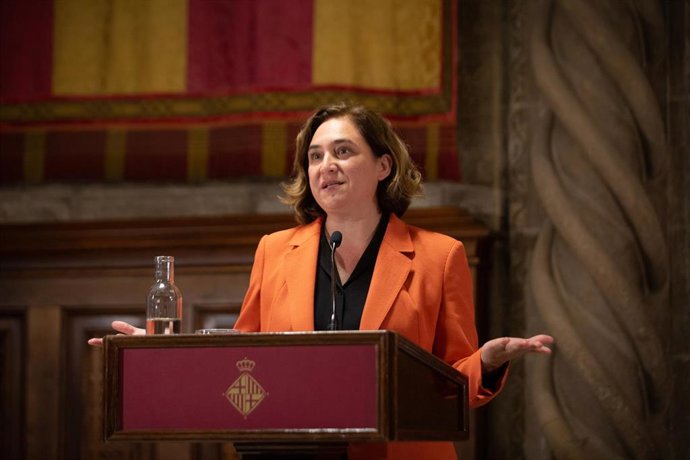 Archivo - La alcaldesa de Barcelona, Ada Colau, en una foto de archivo.