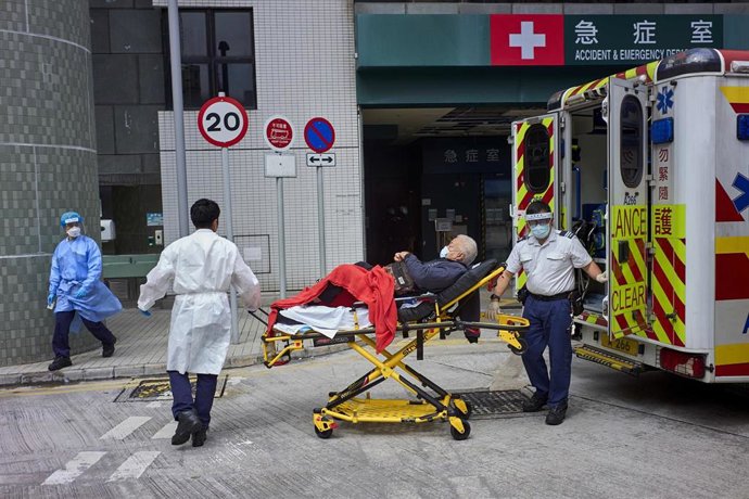 Archivo - Paciente de coronavirus en Hong Kong