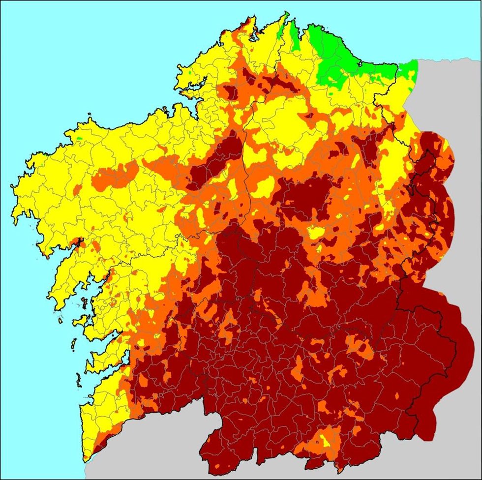 Riesgo de incendio del 11 de julio de 2022