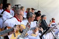 Pamplona dedica el penúltimo día de fiestas a las personas mayores, con la tradicional misa
