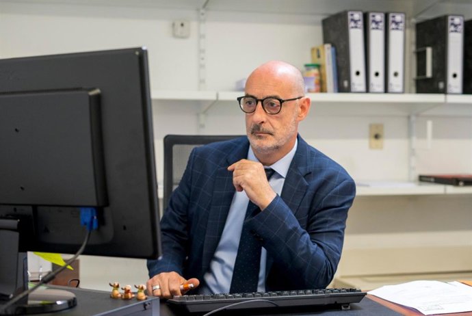 El coordinador de Cs Cantabria y portavoz del partido naranja en el Parlamento regional, Félix Álvarez