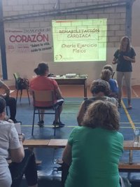 La Unidad de Rehabilitación Cardiaca del Hospital de Andújar imparten en Arjona (Jaén) una jornada educativa y formativa