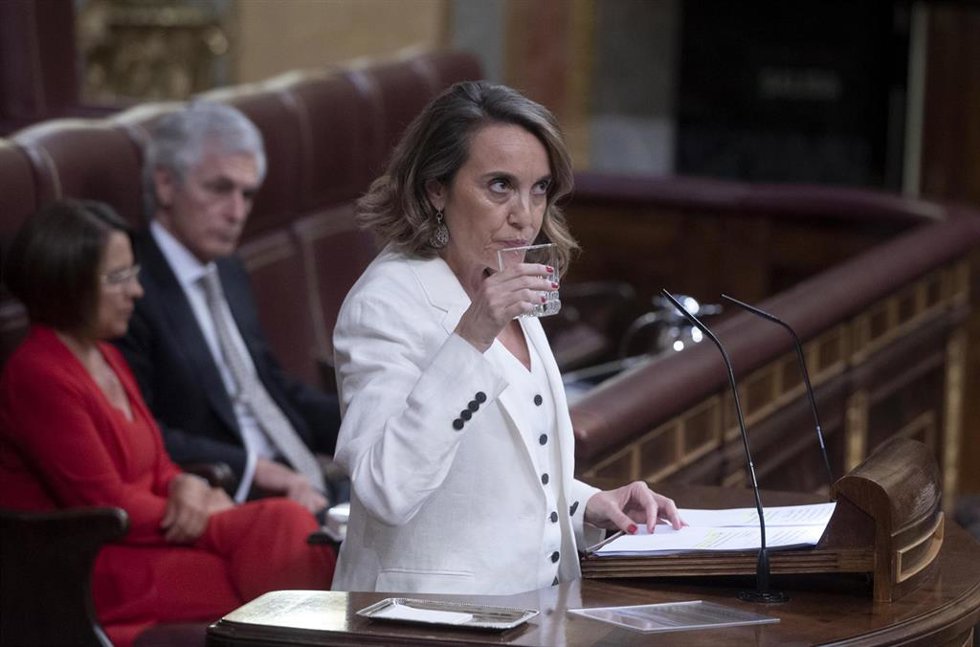 La secretaria general y portavoz del Partido Popular (PP), Cuca Gamarra.