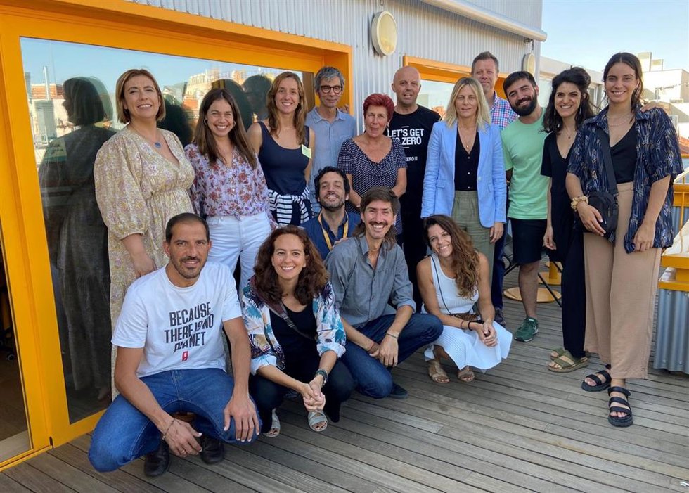 Representantes de las comunidades de emprendimiento que participan en The Break.