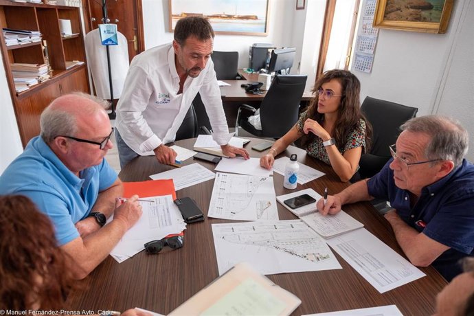 Reunión SailGP entre las concejalías de Cultura y Fiestas y Deportes