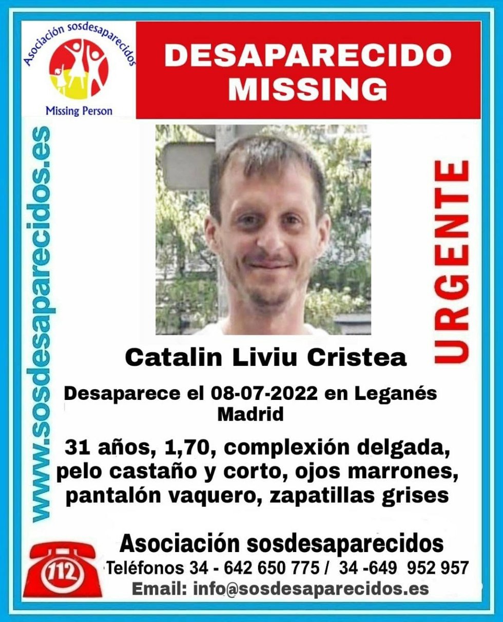 Buscan a un joven desaparecido el viernes en Leganés