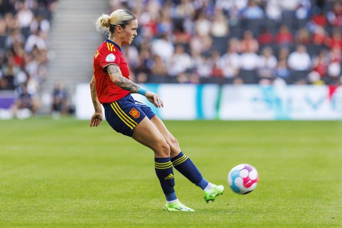 Mapi Leon (Spain) during the UEFA Women's Euro 2022, Group B football match between Spain and Finland on July 8, 2022 at Stadium MK in Milton Keynes, England - Photo Daniel Bearham / Colorsport / DPPI